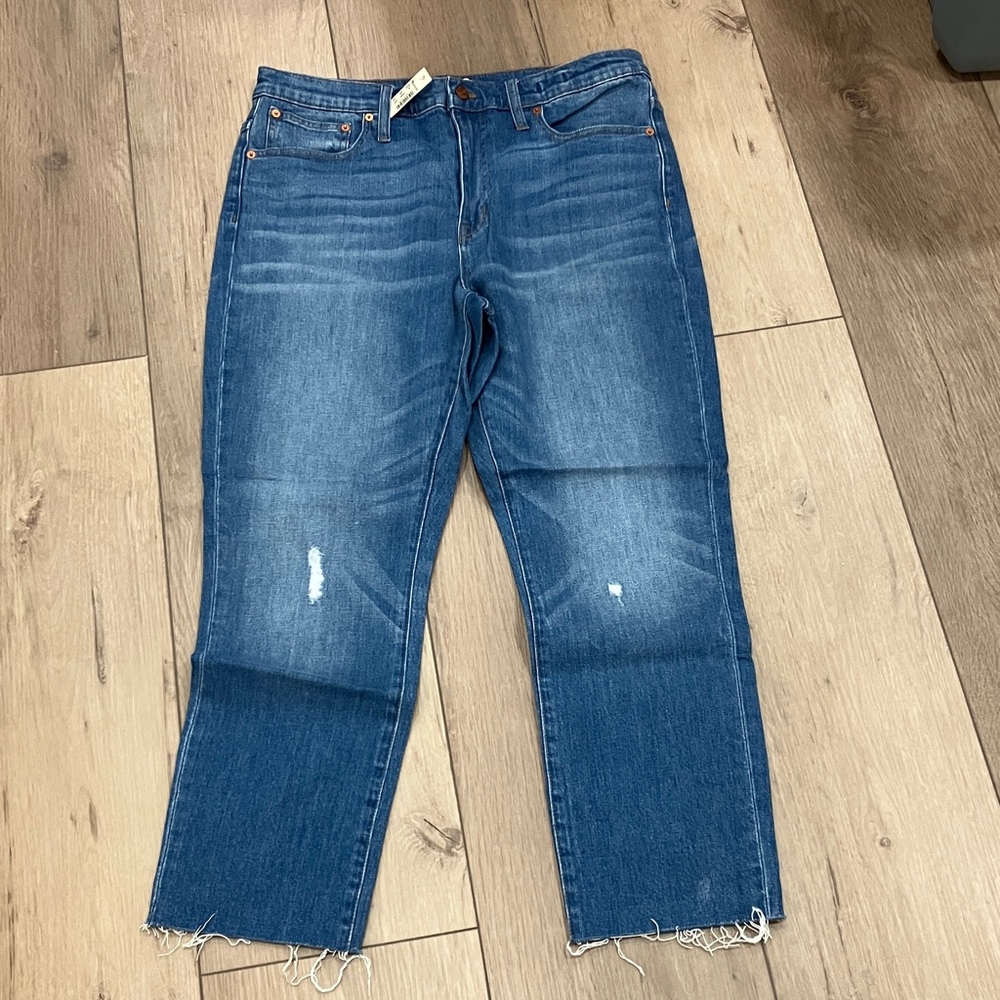 Madewell The High-Rise Slim Crop Boy Jean